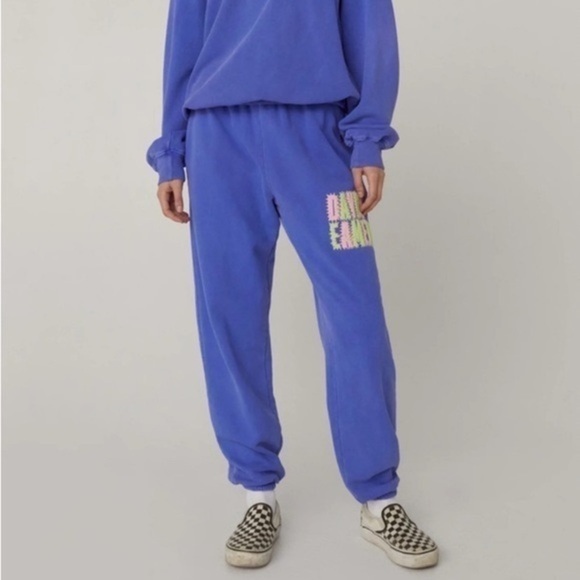NWOT DAYDREAMER High Frequency Boyfriend Sweatpants in size XS - Picture 1 of 10